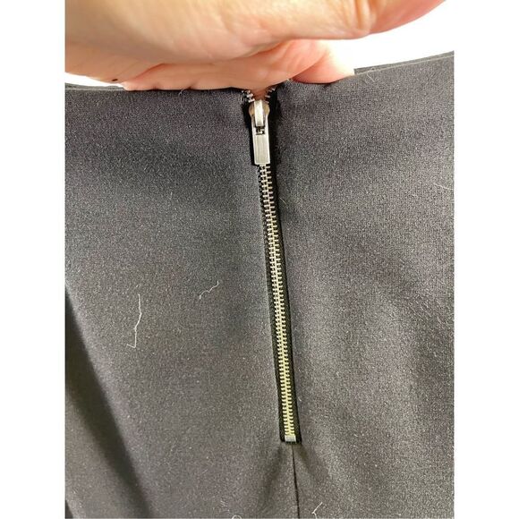 Diane Von Furstenberg Black Skirt Size 10 - Picture 6 of 11